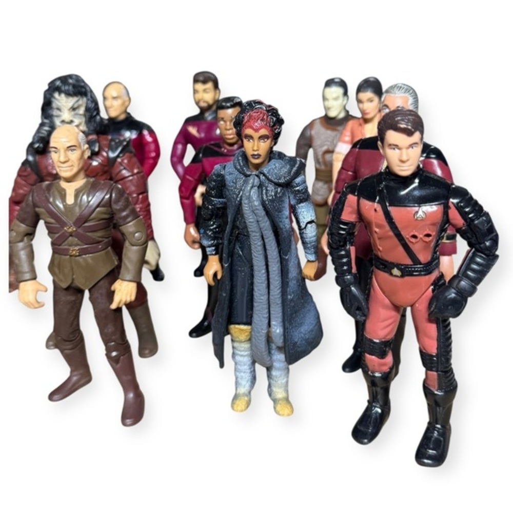 Star Trek‎ Lot of 14 Action Figures